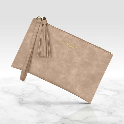 Naughty Nude Clutch bag by Salthouse England